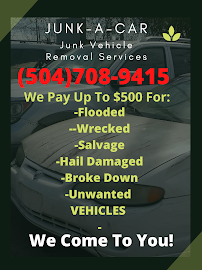 JUNK-A-CAR: Sell a Car with No Title. Flooded, Wrecked, Broke Down Junk Vehicle Removal.011