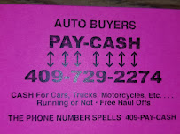 Auto Buyer Pay-Cash015