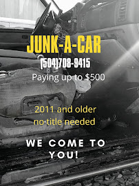 JUNK-A-CAR: Sell a Car with No Title. Flooded, Wrecked, Broke Down Junk Vehicle Removal.06