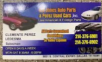 Bill Jones Auto Parts & Perez Used Cars, Inc.010