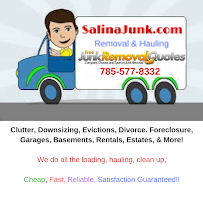 Salina Junk Hauling and Appliance Removal010